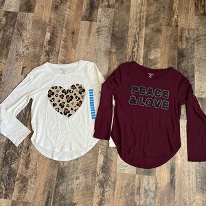 Members Mark long sleeve t-shirts size 10/12